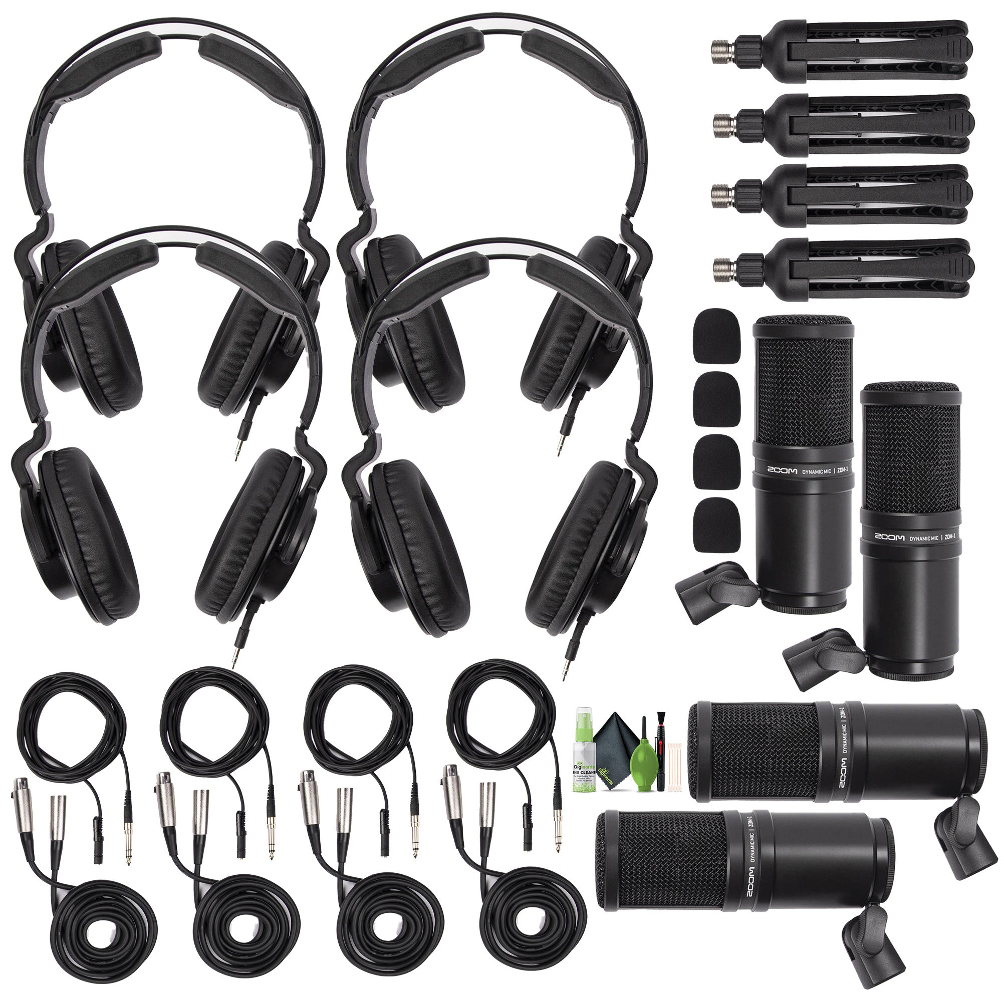 Zoom ZDM-1 Podcast Mic Pack