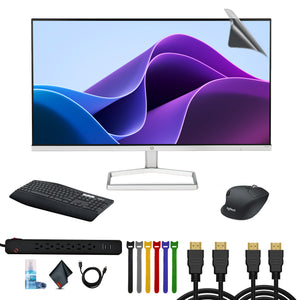HP 524SF 24" 16:9 FHD 1080p IPS Slim Monitor Bundle