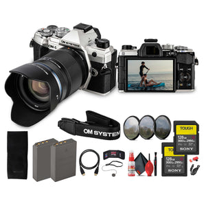 OM SYSTEM OM-5 Mirrorless Camera with 14-150mm f/4-5.6 II Lens Bundle