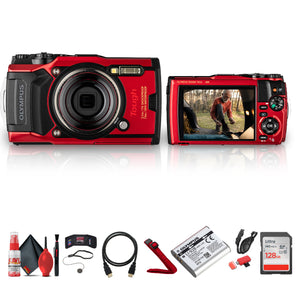 Olympus Tough TG-6 Digital Camera Bundle