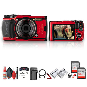 Olympus Tough TG-6 Digital Camera Bundle