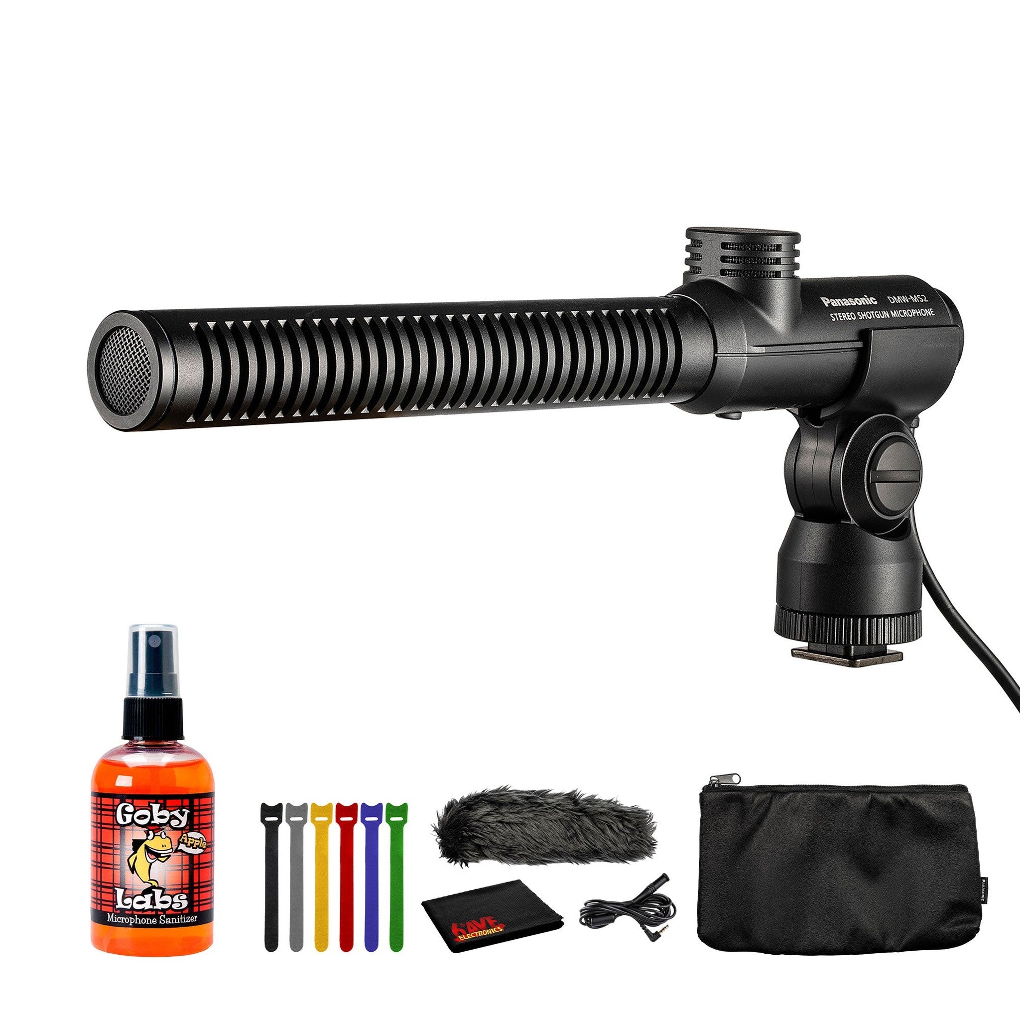 Panasonic DMW-MS2 Stereo Shotgun Microphone for Panasonic DMC-GH3 Bundle