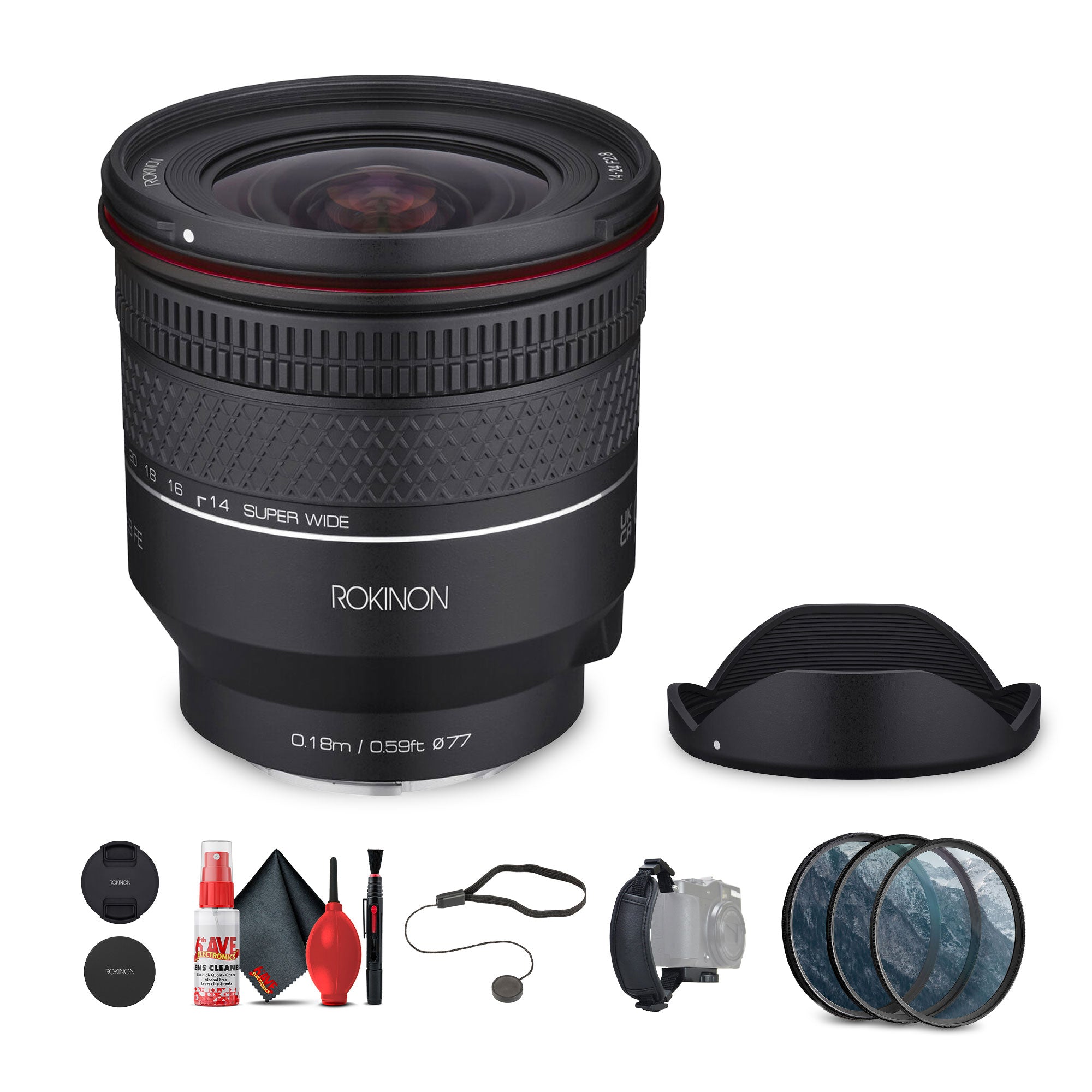 Rokinon AF 14-24mm f/2.8 Sony E Bundle