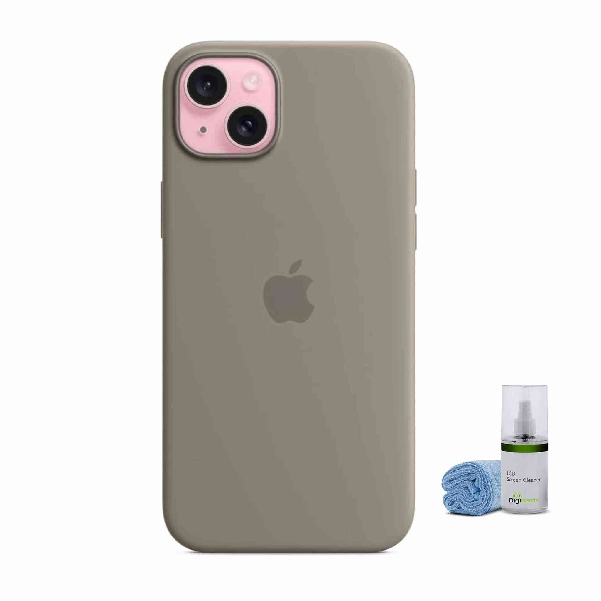 Apple iPhone 15 Plus Silicone Case - Clay Bundle Apple