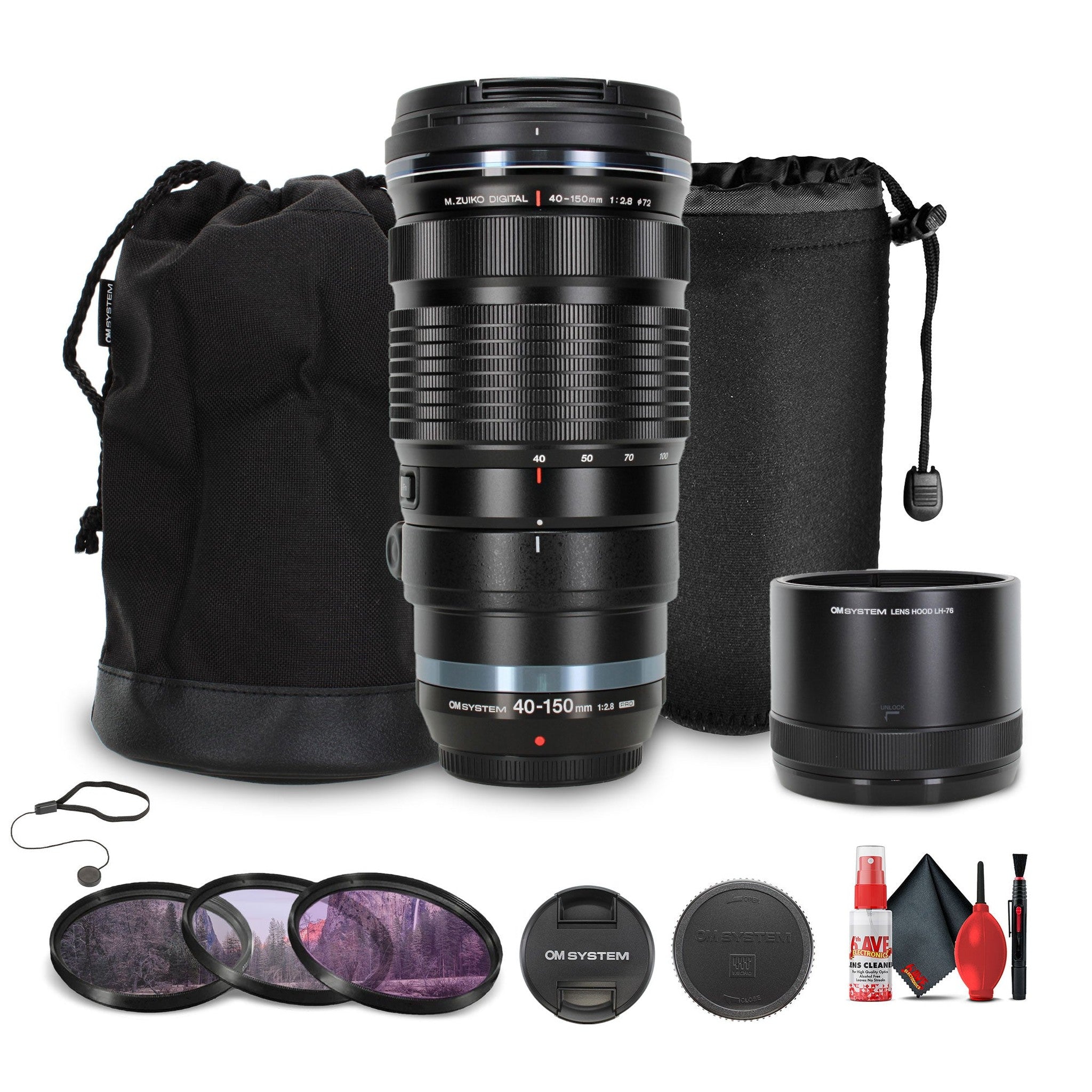 Olympus M.Zuiko Digital ED 40-150mm f/2.8 PRO Lens Bundle Olympus