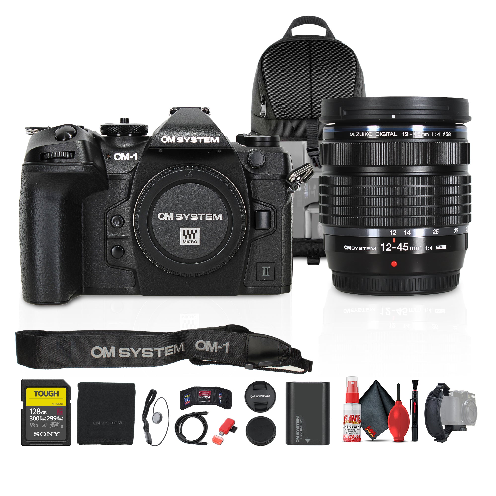 OM SYSTEM OM-1 Mark II with 12-40mm f/2.8 Lens Bundle