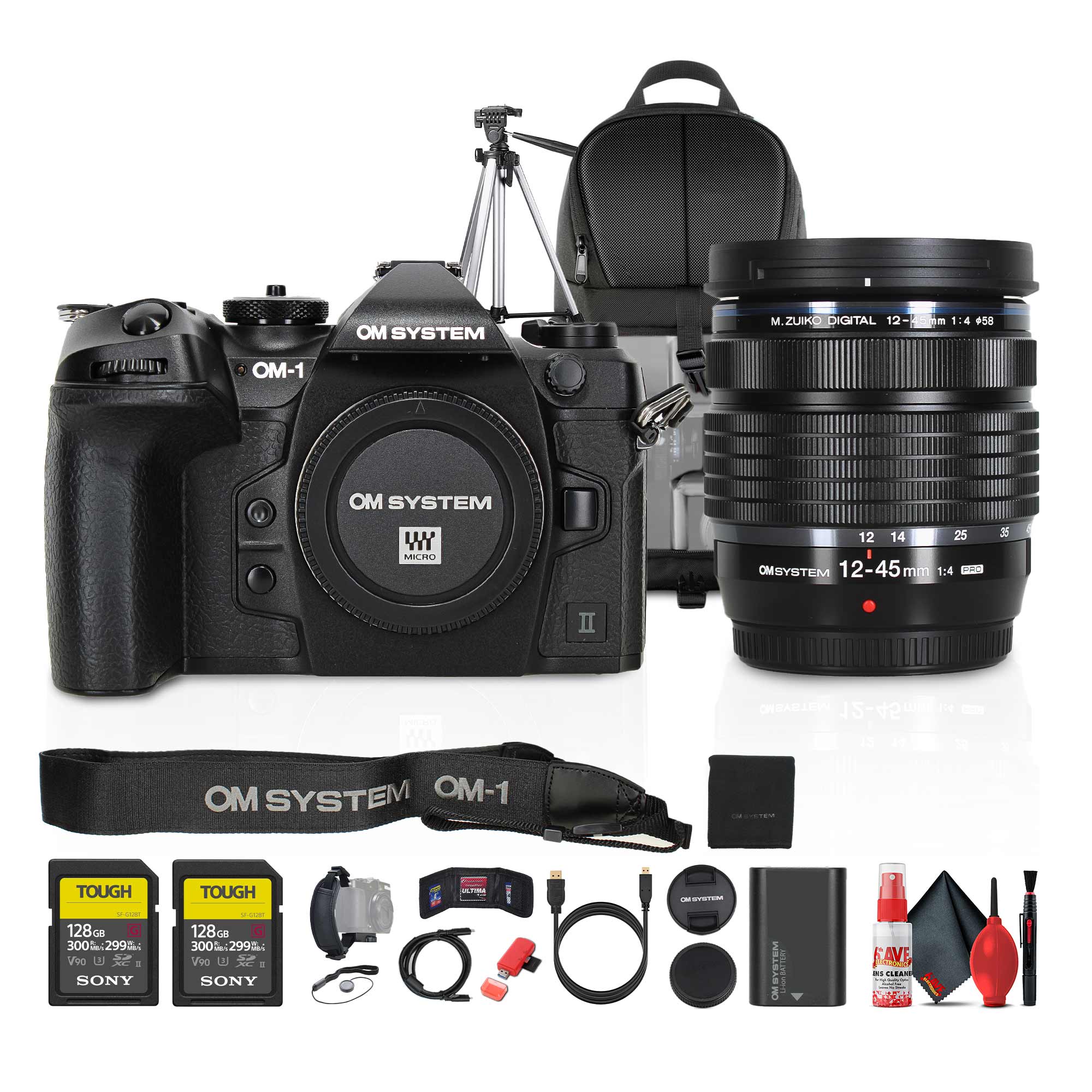 OM SYSTEM OM-1 Mark II with 12-40mm f/2.8 Lens Bundle