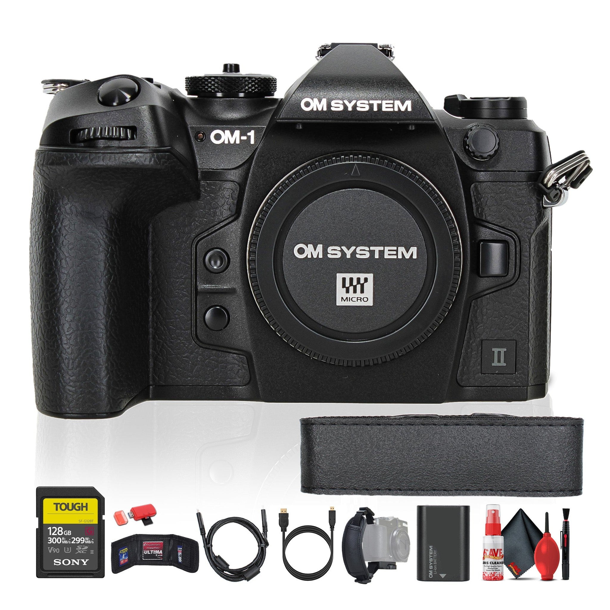 OM SYSTEM OM-1 Mark II Mirrorless Camera Bundle