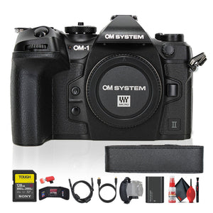 OM SYSTEM OM-1 Mark II Mirrorless Camera Bundle
