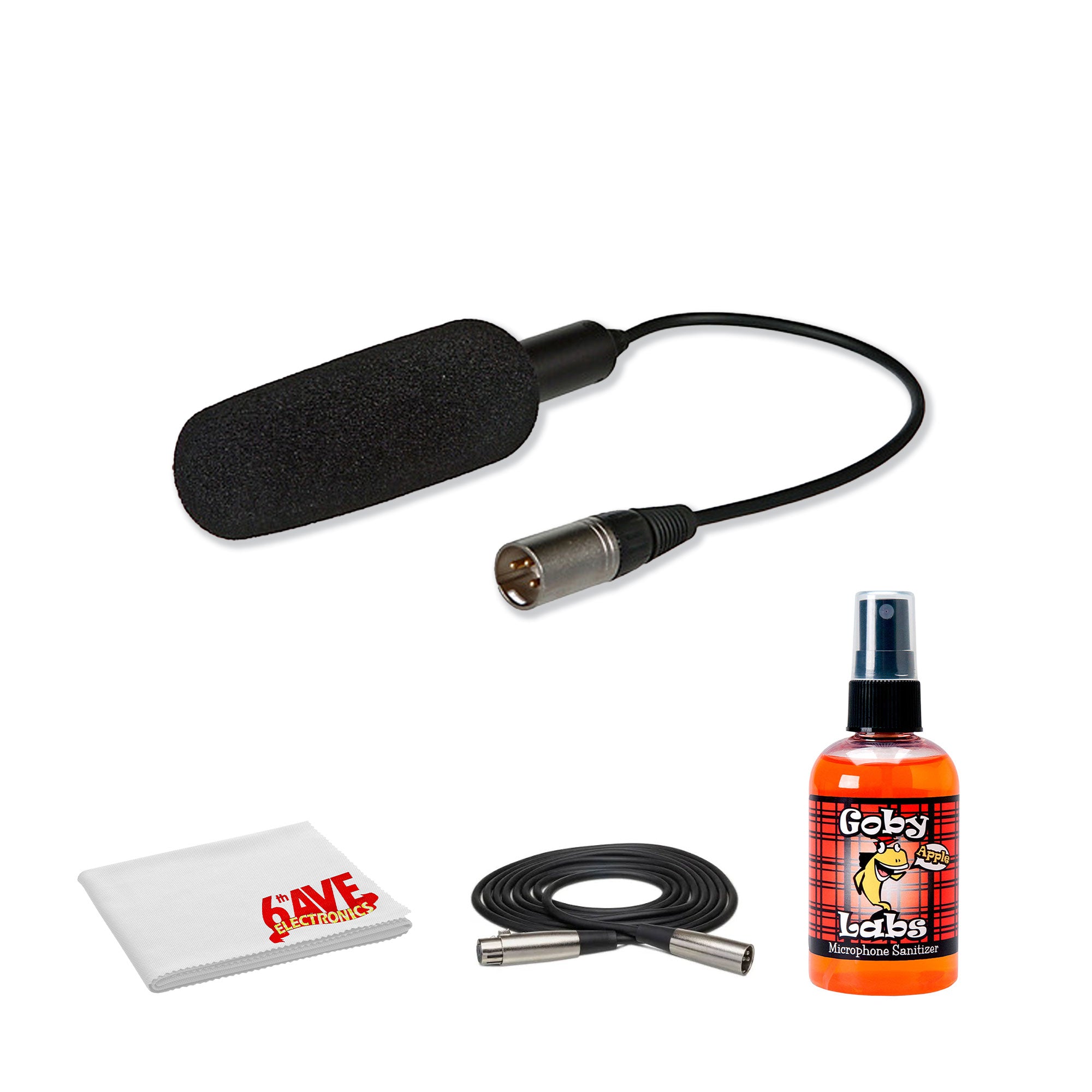 Panasonic AG-MC200G Unidirectional Microphone Bundle with Accessories