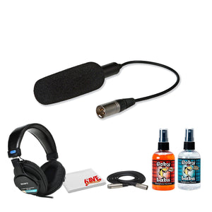 Panasonic AG-MC200G Unidirectional Microphone Bundle with Accessories Panasonic