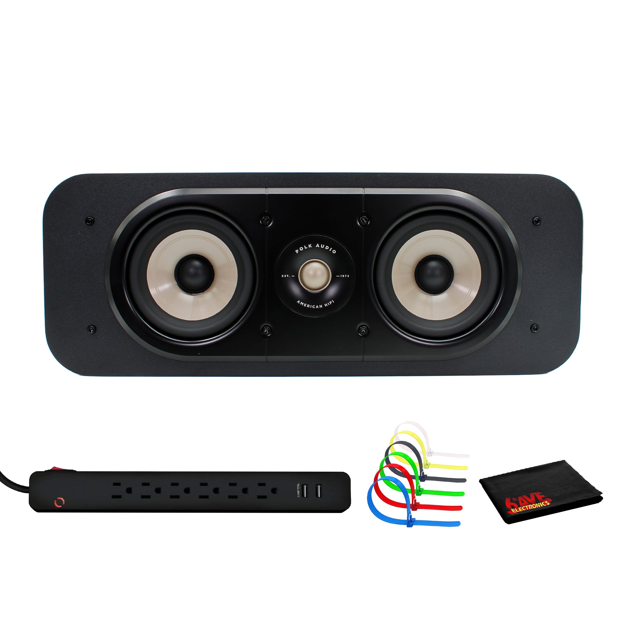 Polk Audio Signature Elite ES30 Two-Way Center Channel Speaker Bundle