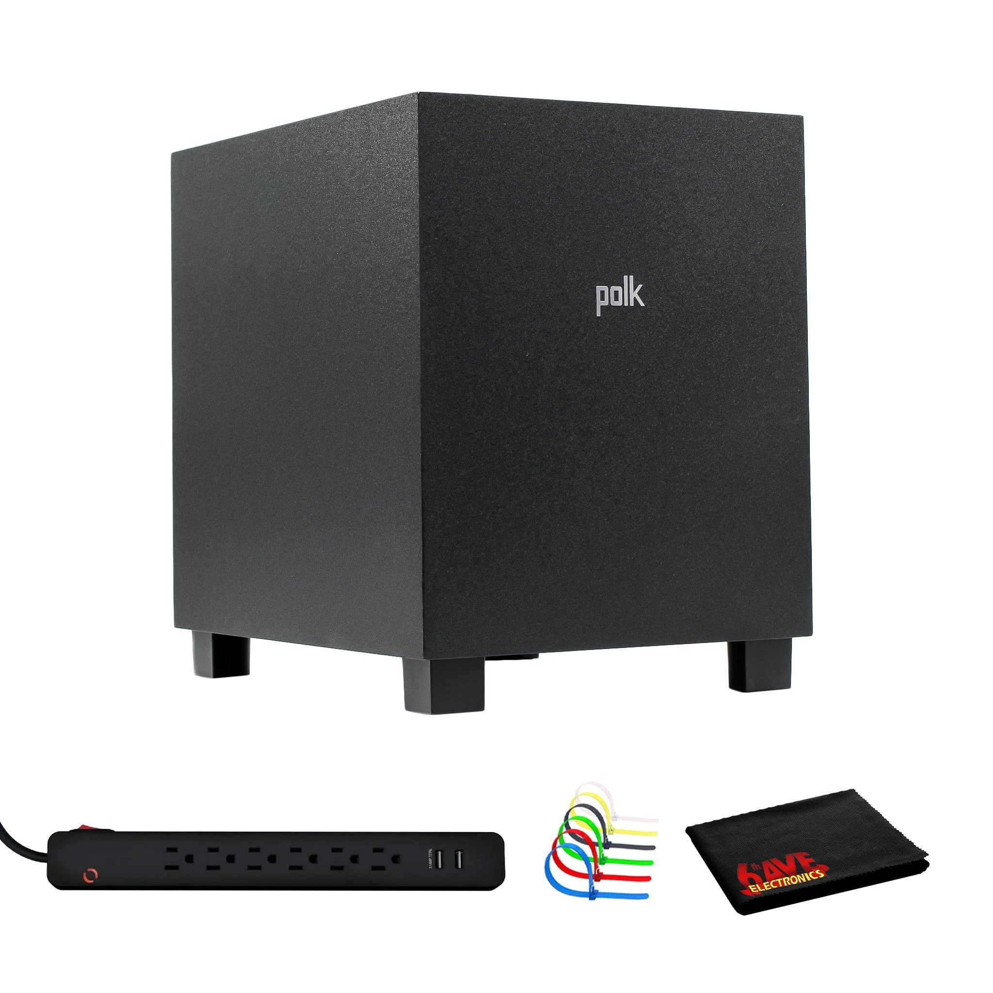 Polk Audio Monitor X10 10" 100W Subwoofer Bundle Polk Audio