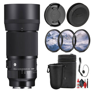 Sigma 105mm f/2.8 DG DN Macro Art Lens for Sony E Bundle Sigma