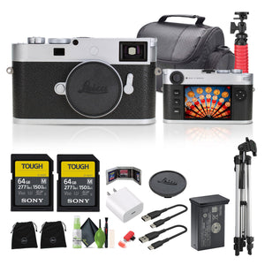 Leica M11-P Rangefinder Camera Silver Bundle Leica