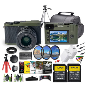 Leica Q2 Reporter Edition Digital Camera with memory card camera case tripod & more Leica