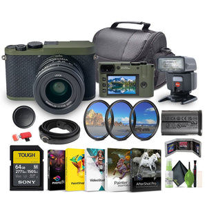Leica Q2 Reporter Edition Digital Camera with leica flash memory card camera case + more Leica