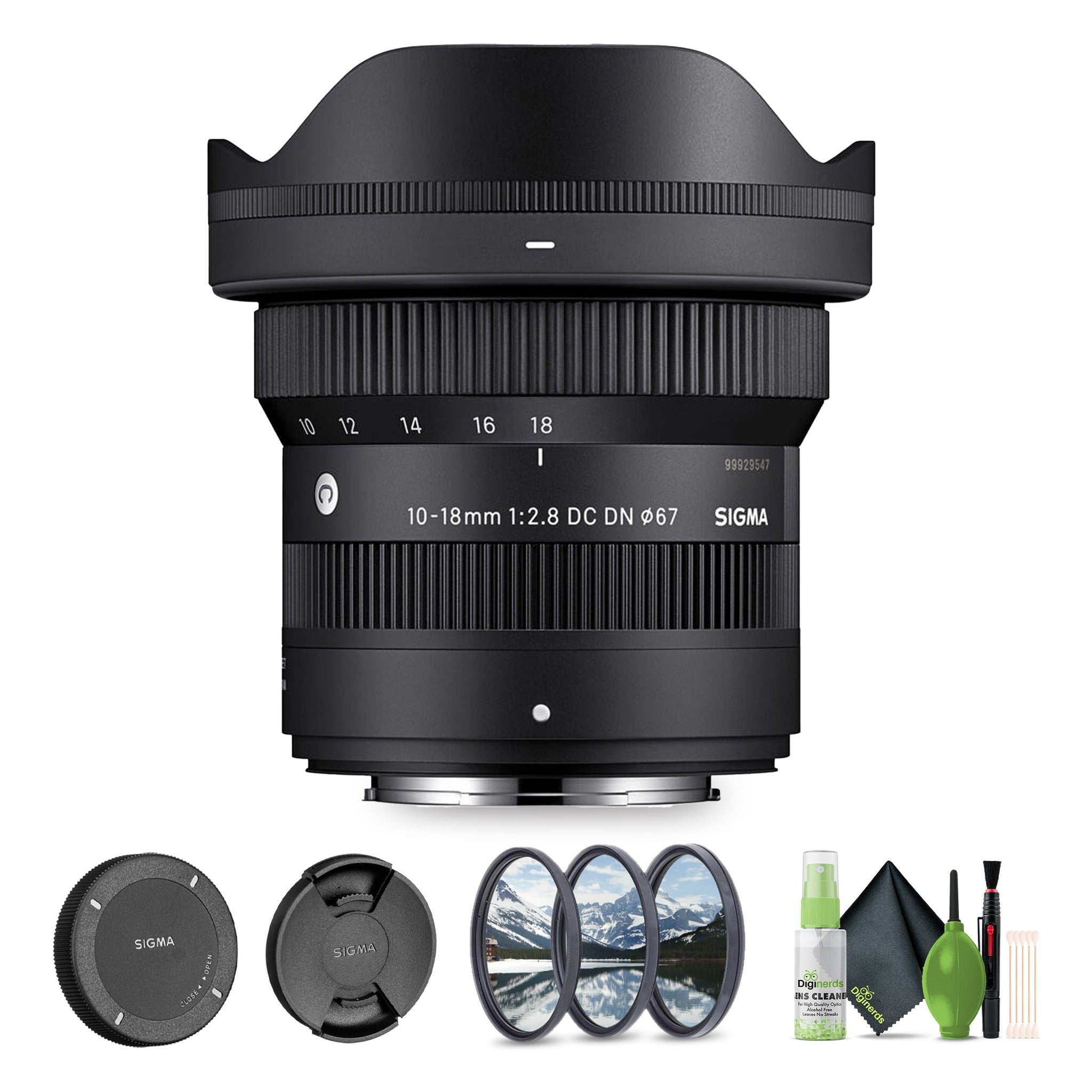Sigma 10-18mm f/2.8 DC DN Contemporary FUJIFILM X Bundle 2
