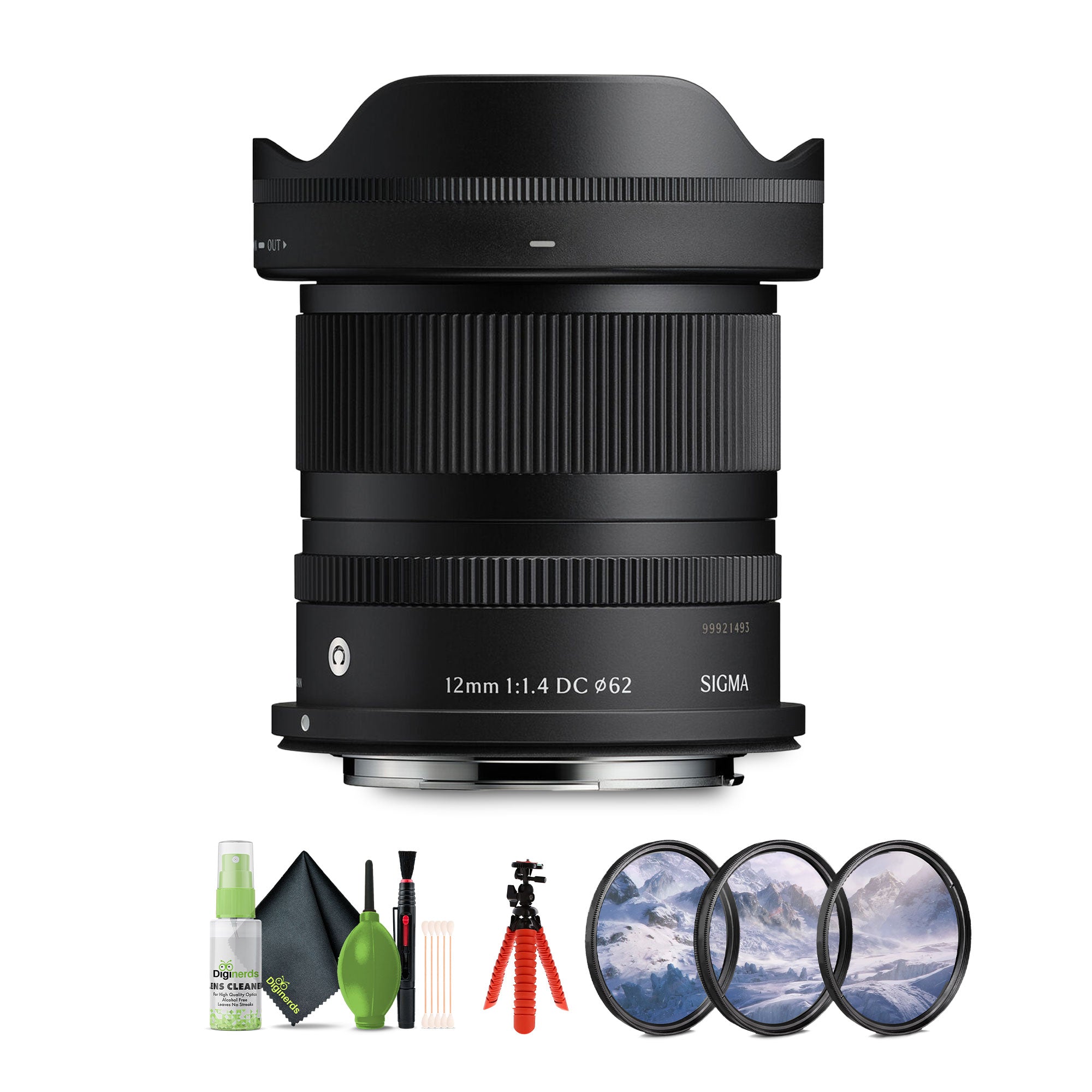 Sigma 12mm f/1.4 DC Contemporary Canon RF Bundle 2