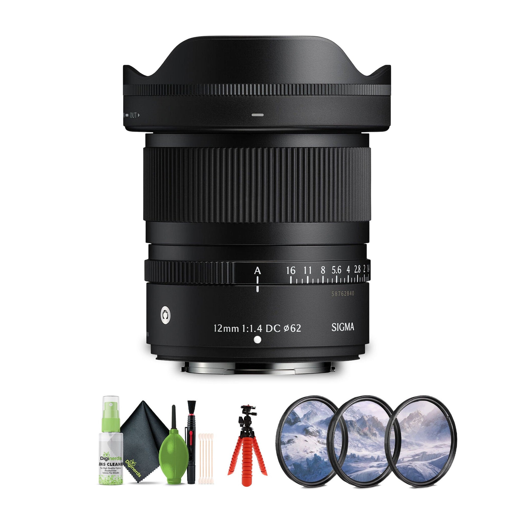 Sigma 12mm f/1.4 DC Contemporary FUJIFILM X Bundle 2
