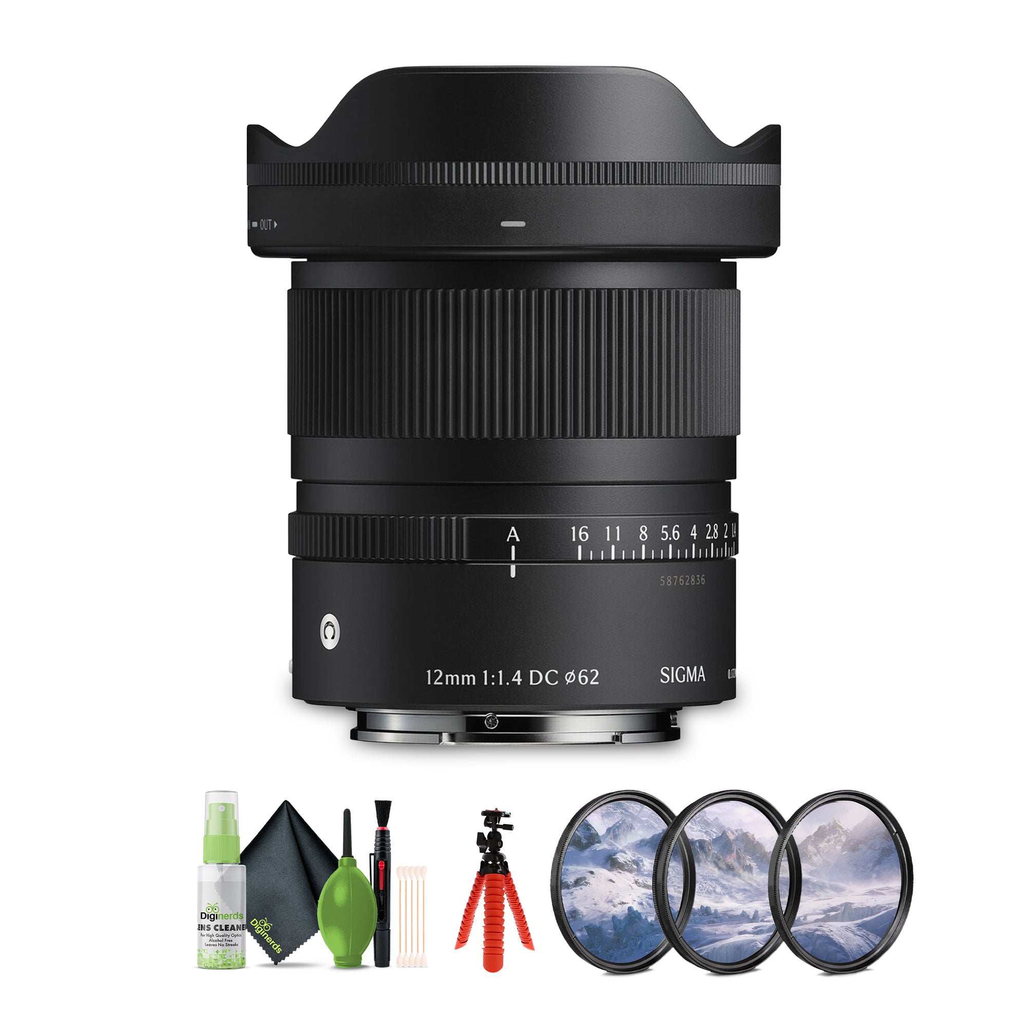 Sigma 12mm f/1.4 DC Contemporary Sony E Bundle 2
