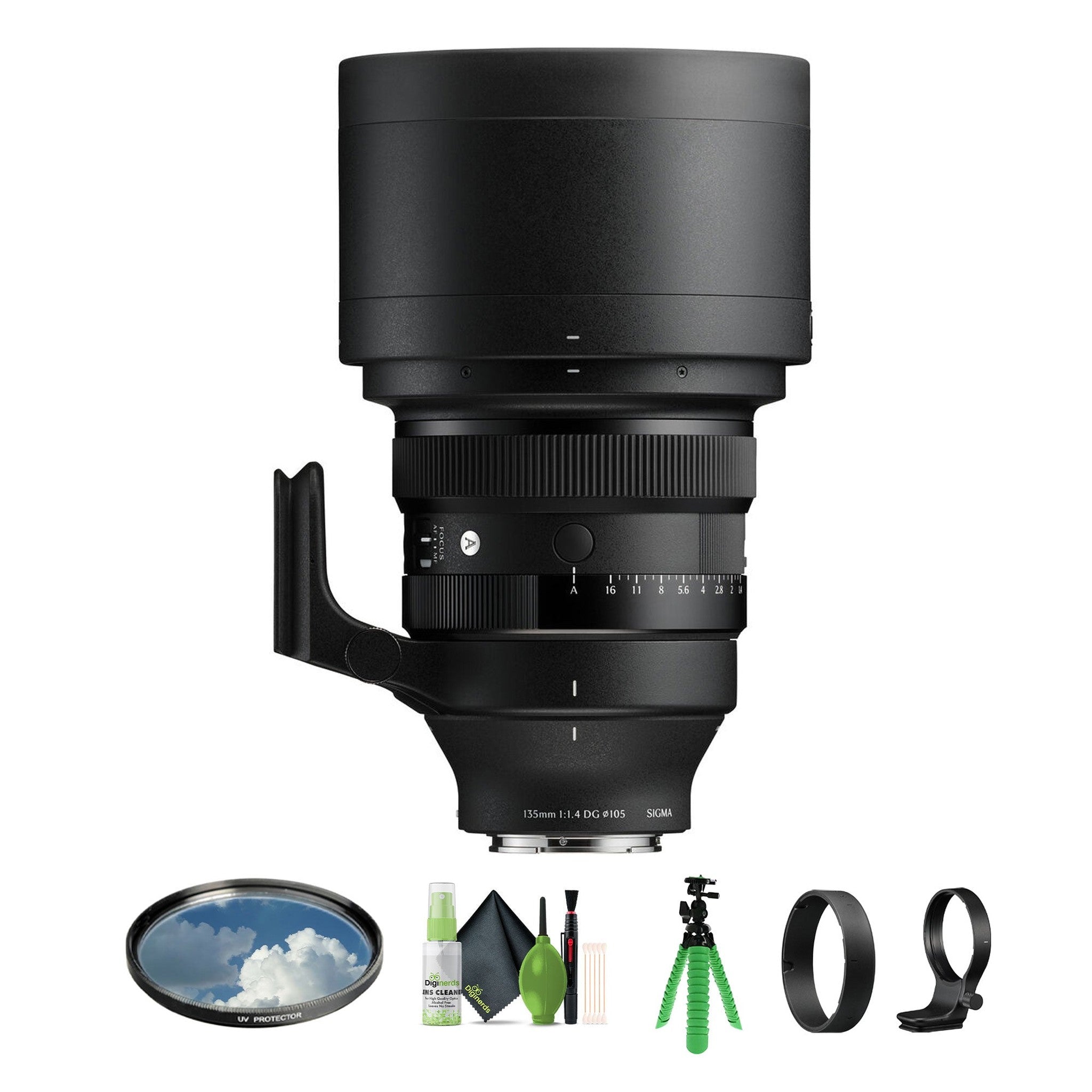 Sigma 135mm f/1.4 DG Art Lens Sony E Bundle 2