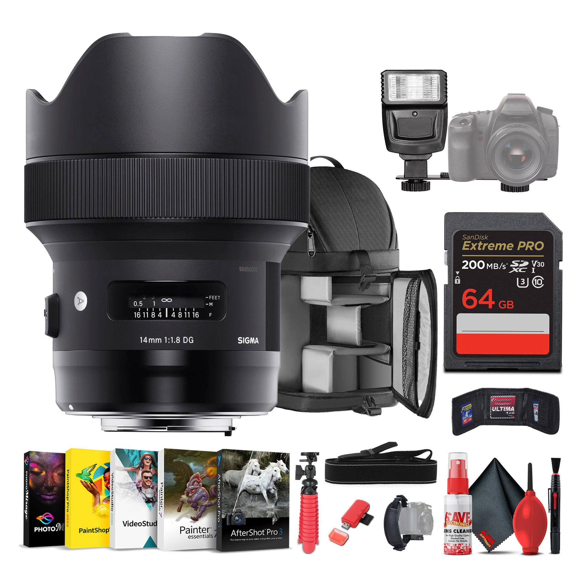 Sigma 14mm f/1.8 DG HSM Art Lens for Sony E Mount