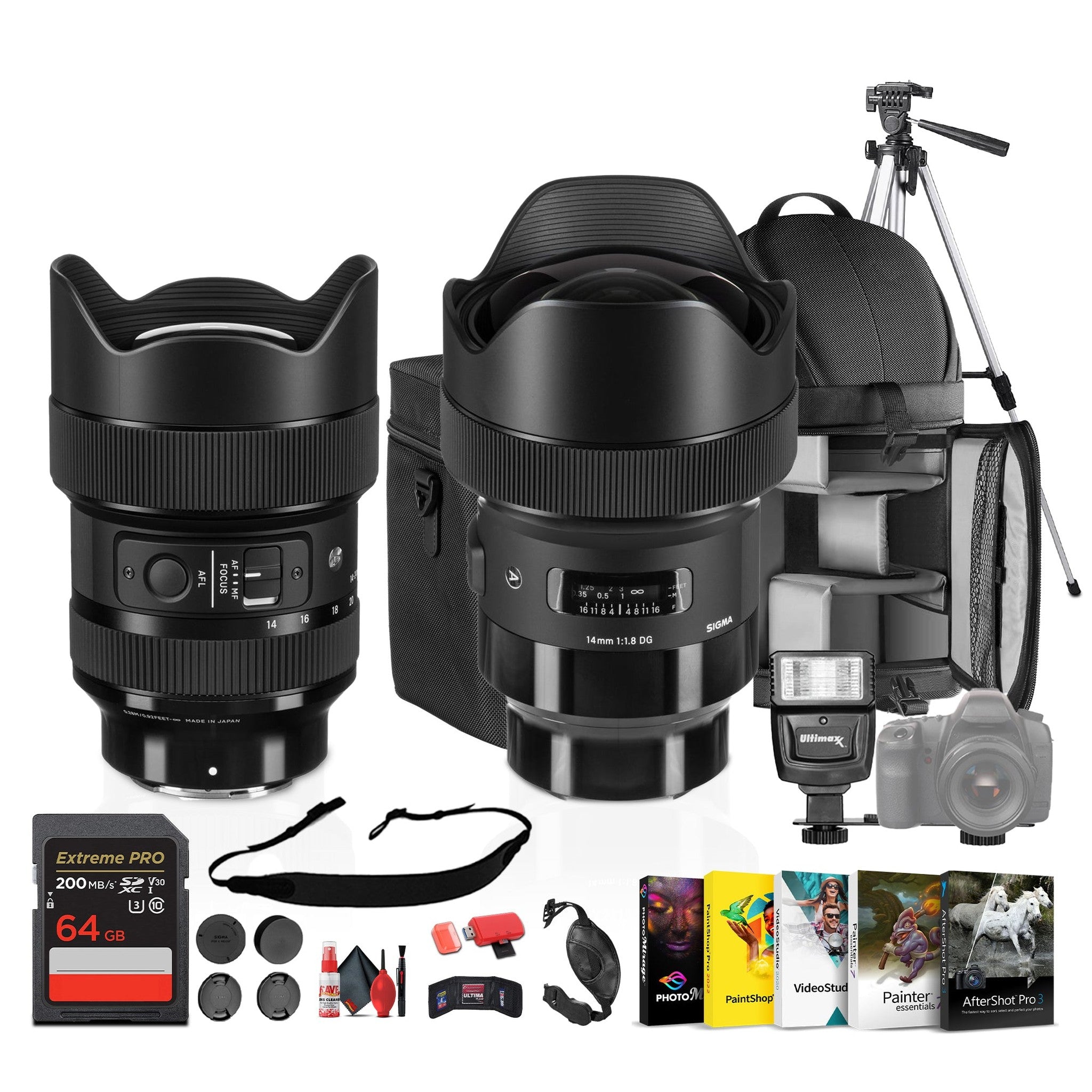 Sigma 14-24 and 14 1.8 Sony E Bundle