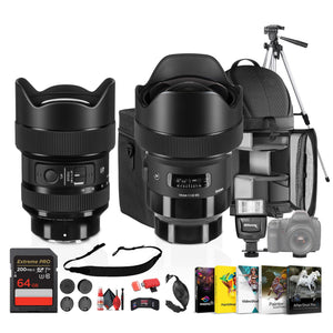 Sigma 14-24 and 14 1.8 Sony E Bundle