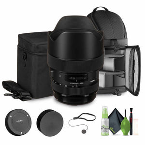 Sigma 14-24mm f/2.8 DG HSM Art Lens for Canon EF Bundle