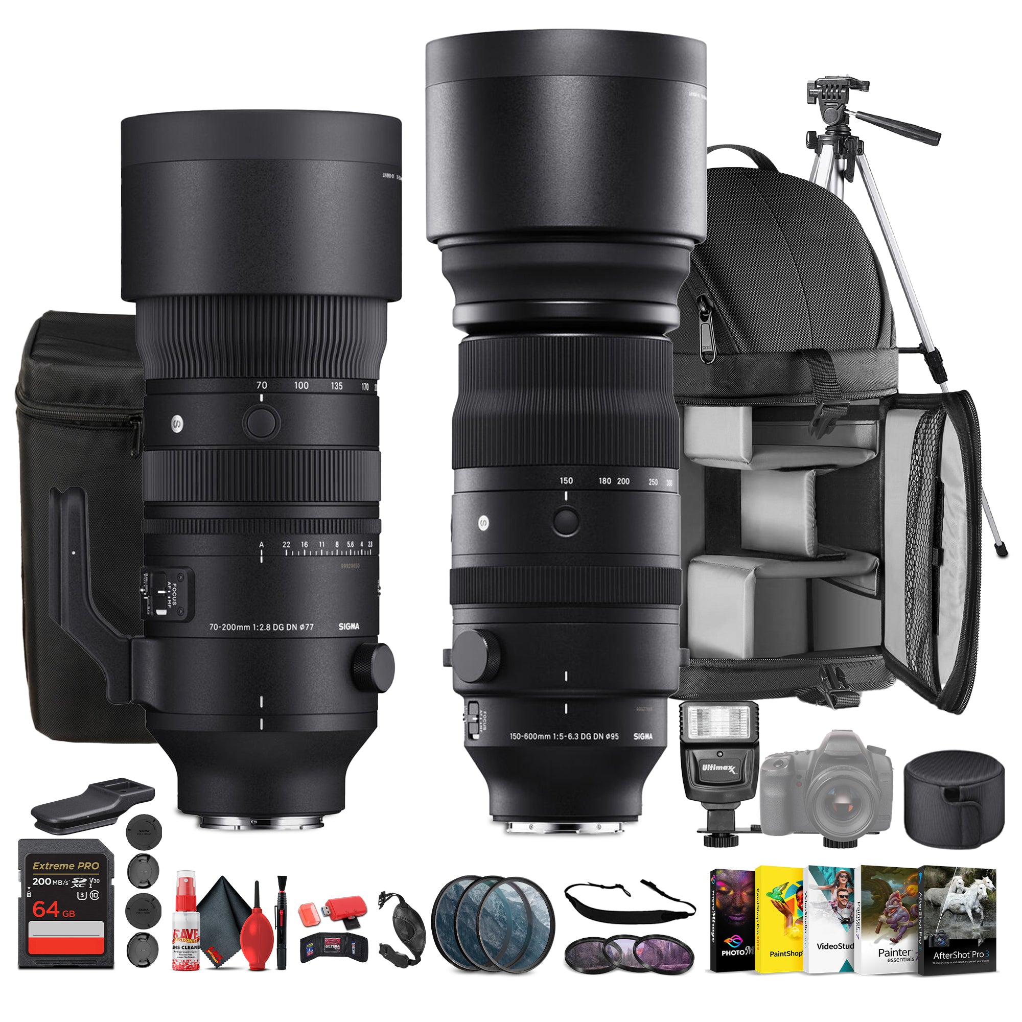 Sigma 150-600 and 70-200 Sony E Bundle