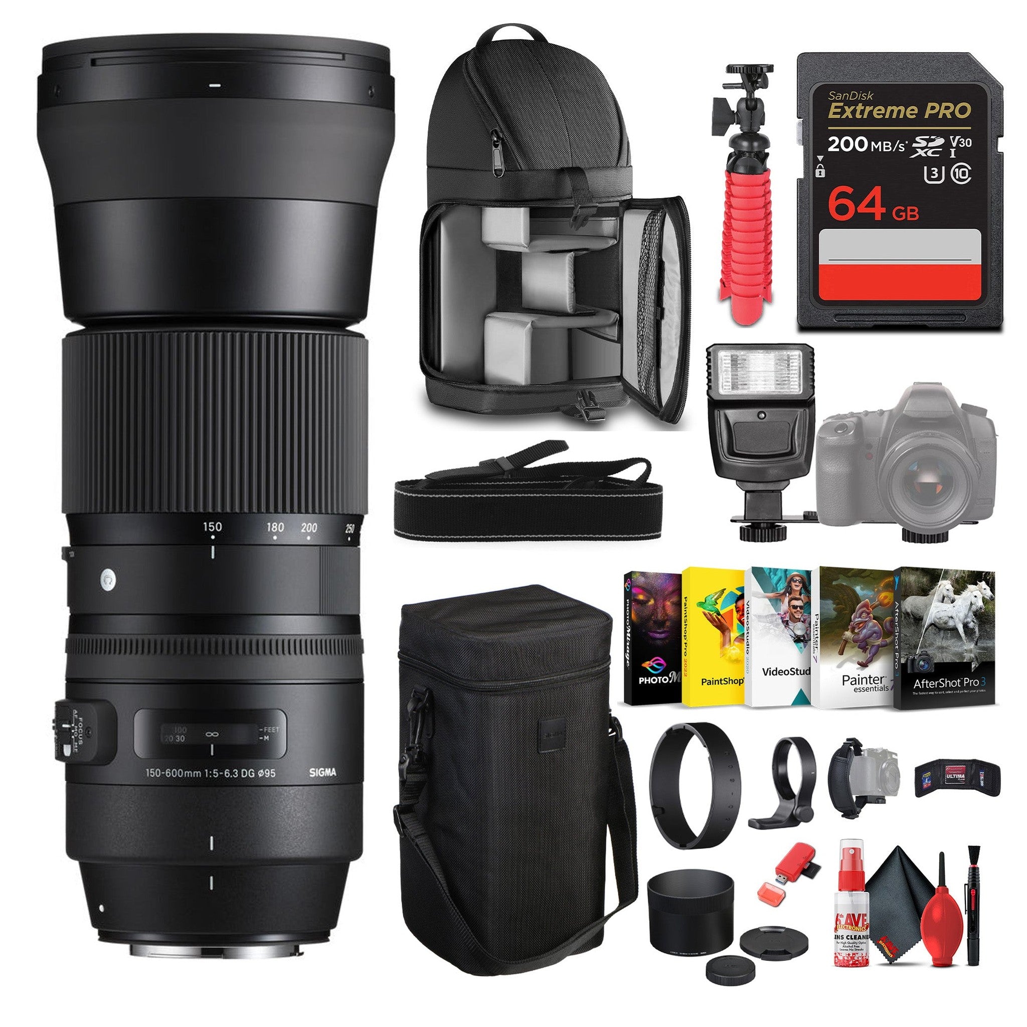 Sigma 150-600mm f/5-6.3 DG OS HSM Contemporary Lens for Canon EF Sigma