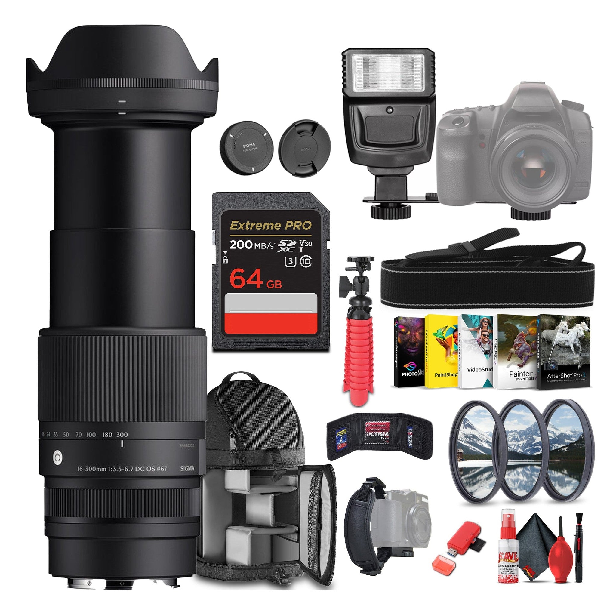 Sigma 16-300mm f/3.5-6.7 DC OS Contemporary Lens Canon RF