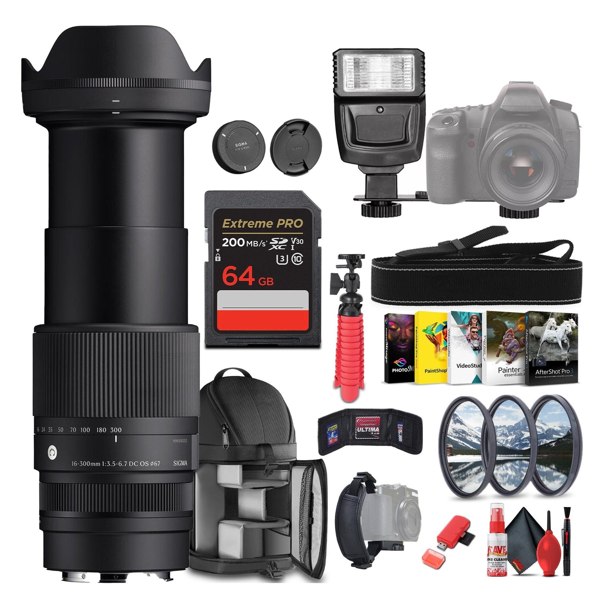 Sigma 16-300mm f/3.5-6.7 DC OS Contemporary Lens Sony E Sigma