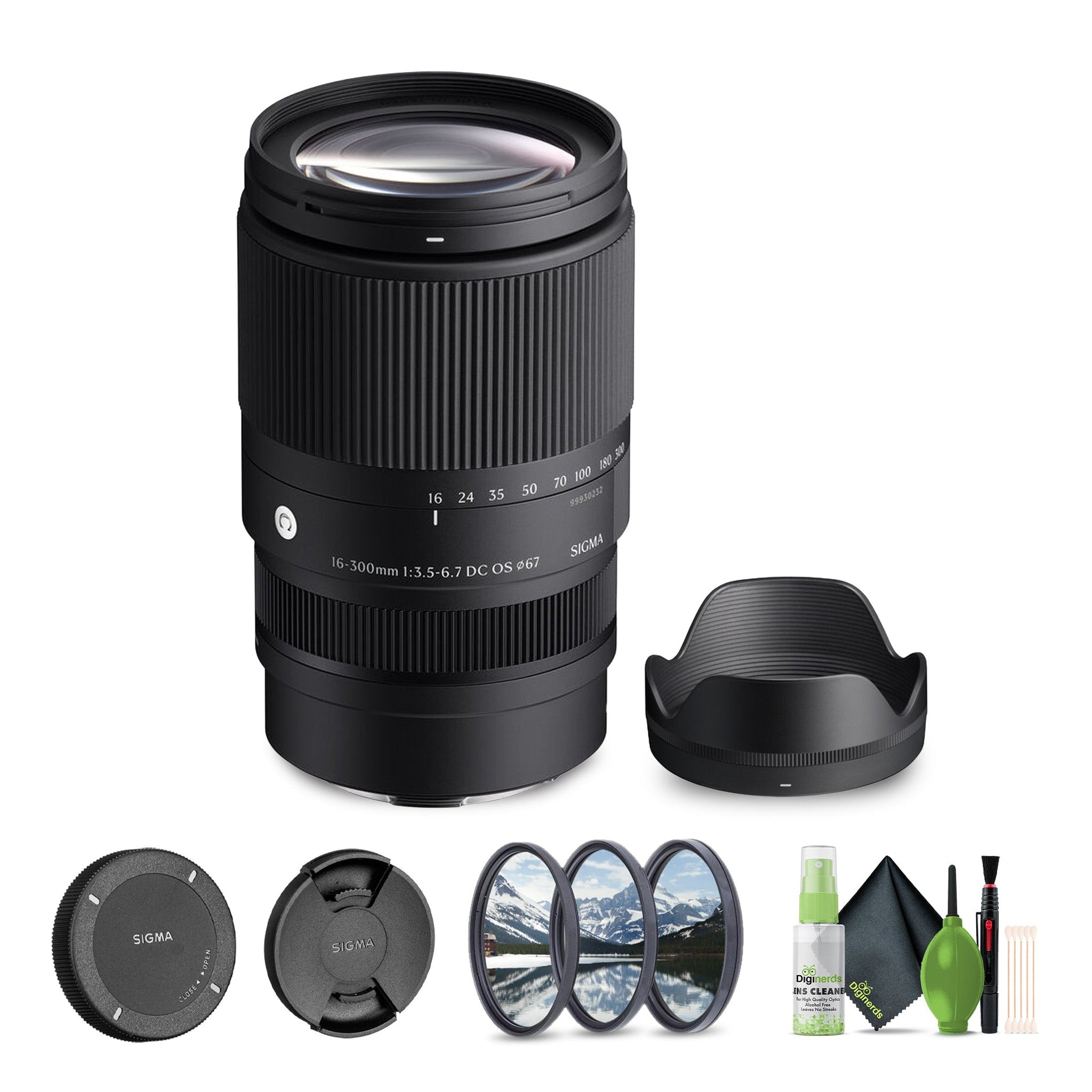 Sigma 16-300mm f/3.5-6.7 DC OS Contemporary Sony E Bundle 3