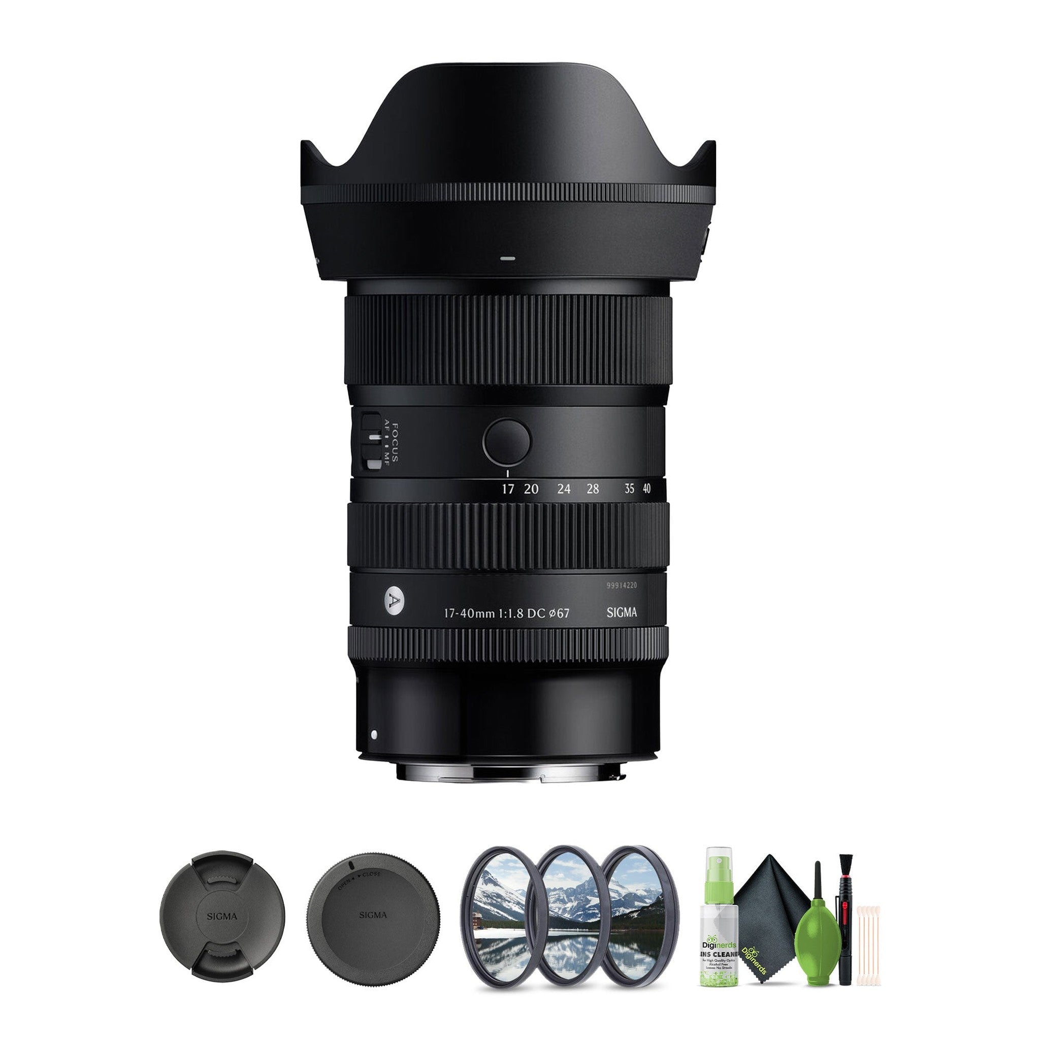 Sigma 17-40mm f/1.8 DC Art Lens Canon RF Bundle 2