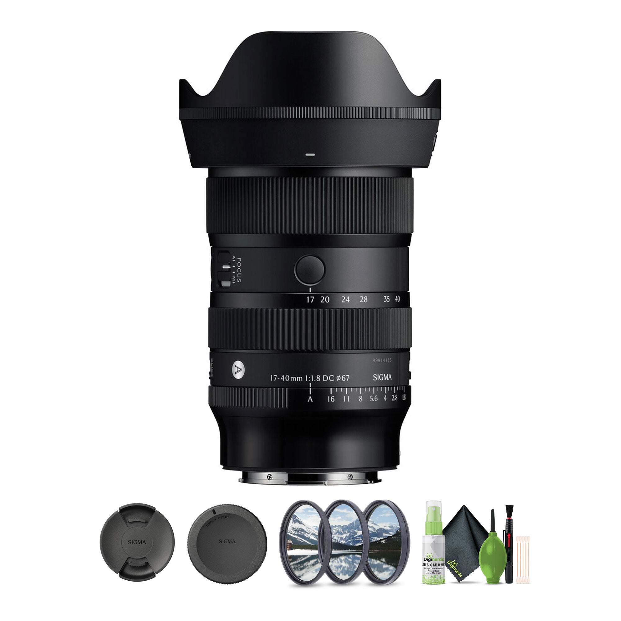 Sigma 17-40mm f/1.8 DC Art Lens L-Mount Bundle 2