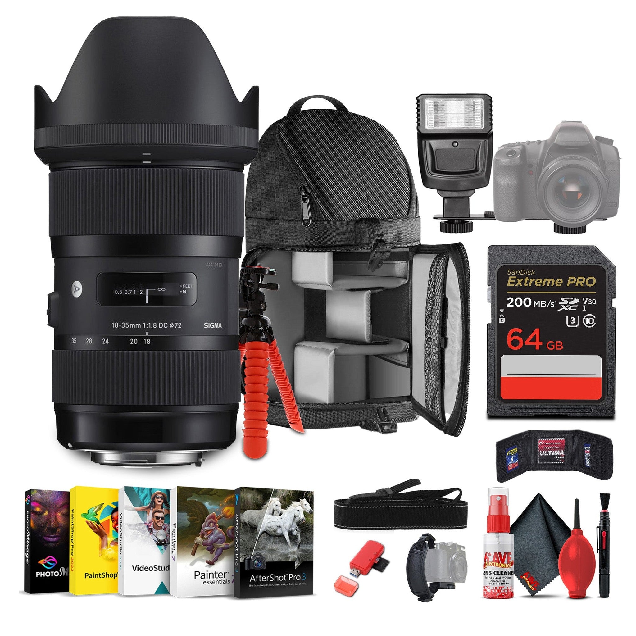 Sigma 18-35mm f/1.8 DC HSM Art Lens for Canon EF Sigma