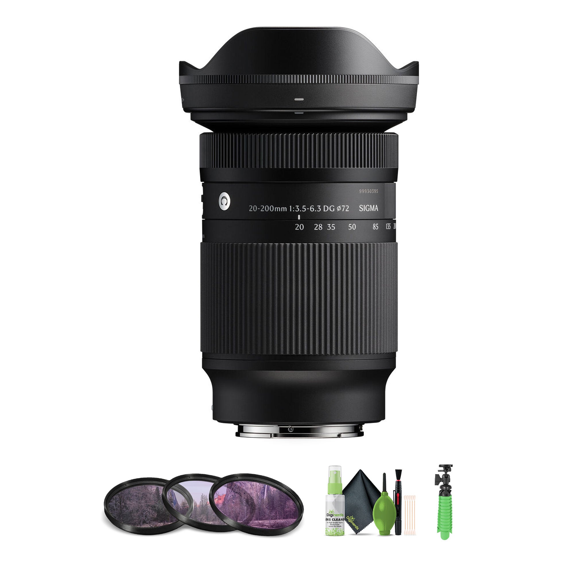 Sigma 20-200mm f/3.5-6.3 DG Lens Sony E Bundle 2
