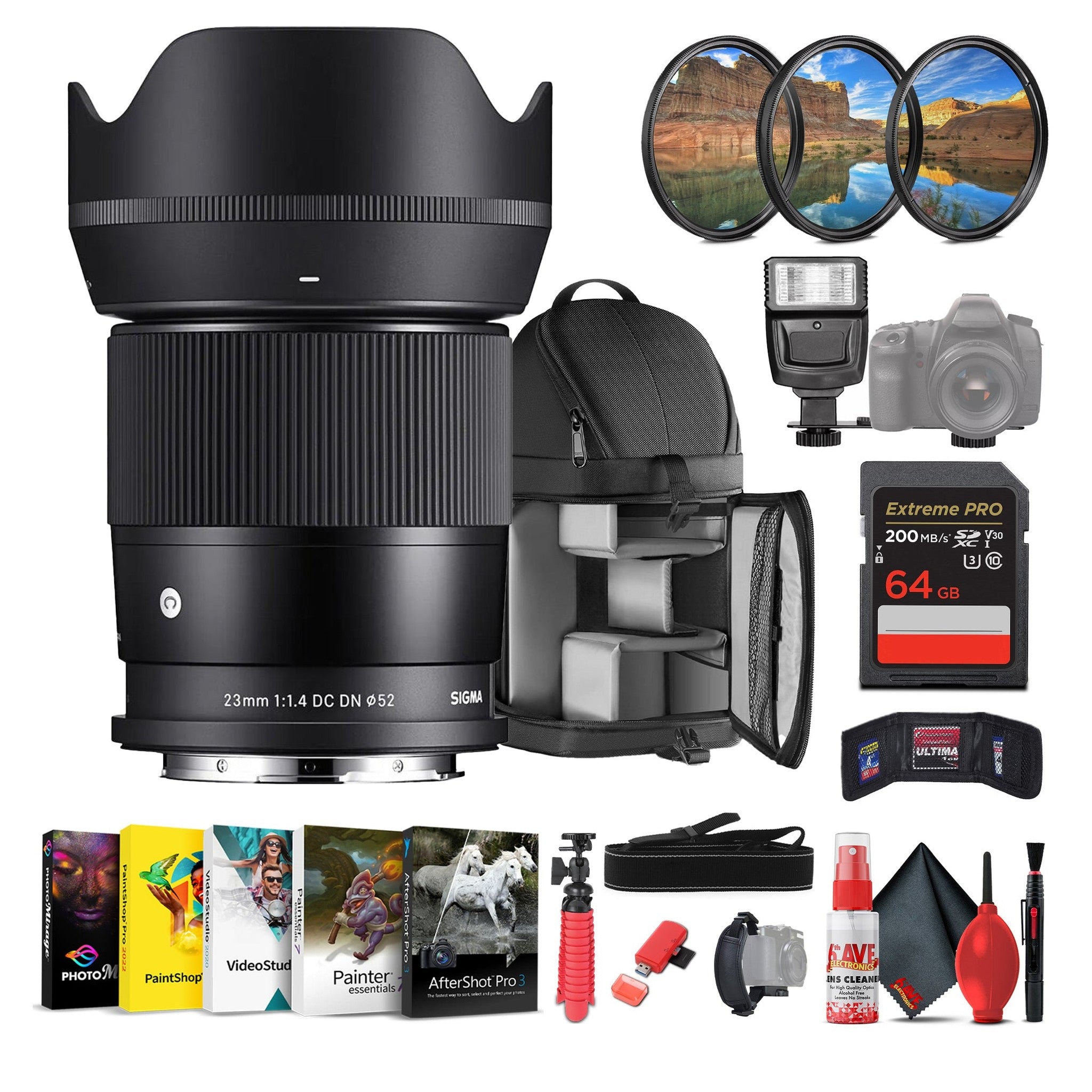 Sigma 23mm f/1.4 DC DN Contemporary Lens Canon RF Sigma