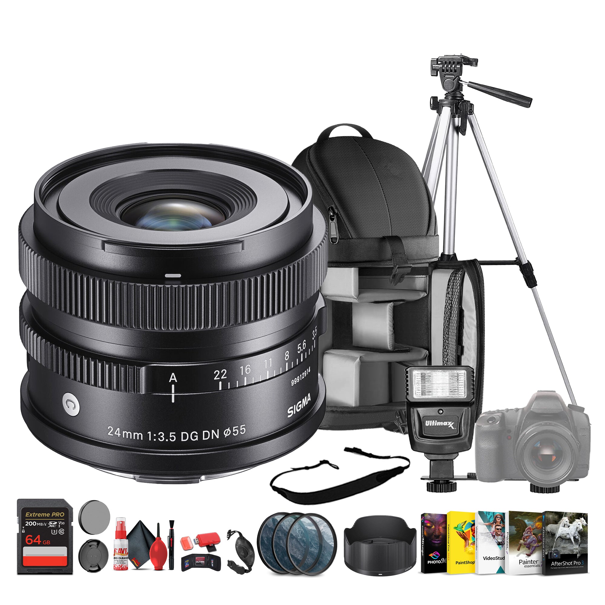 Sigma 24 3.5 DG DN Contemporary Sony E Bundle
