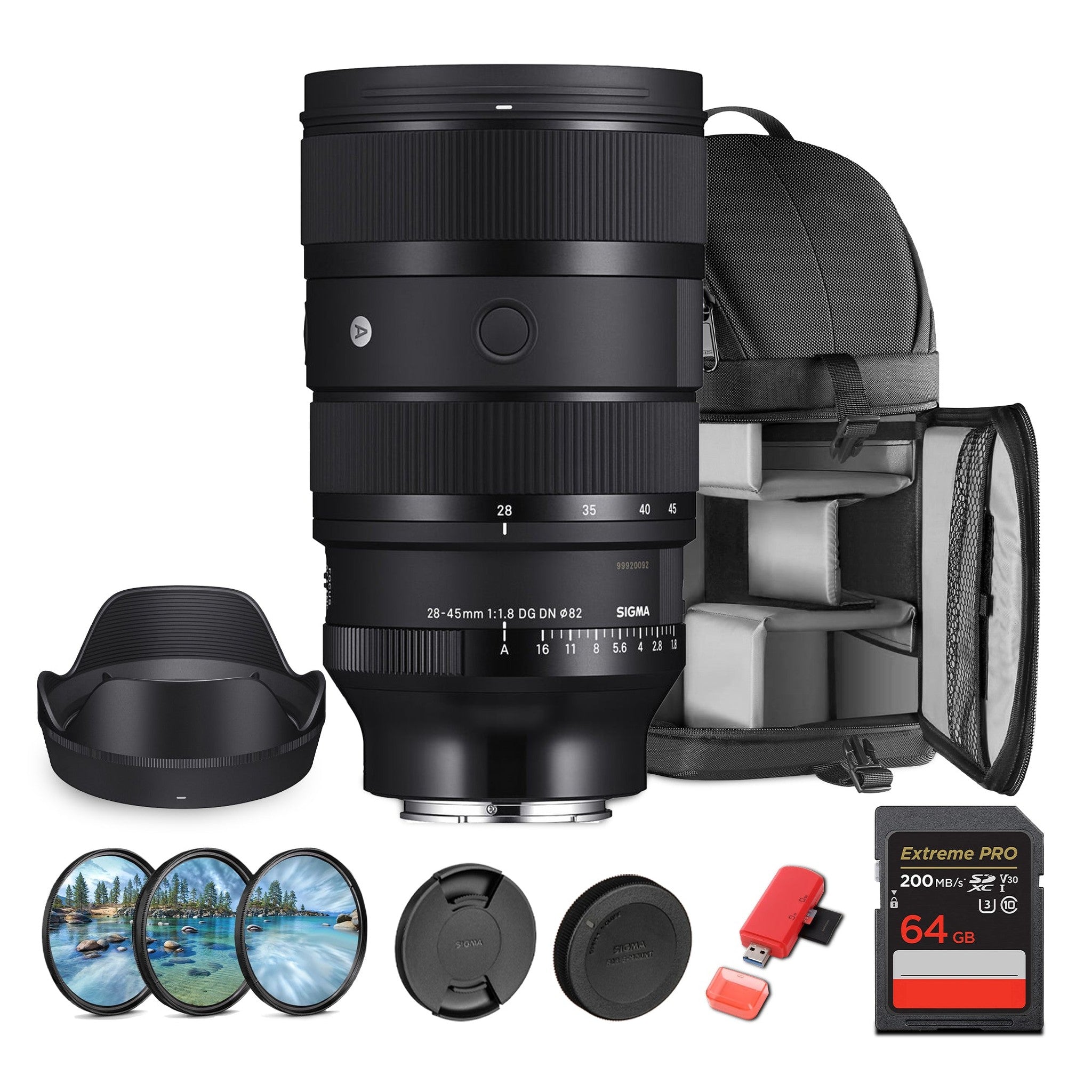 Sigma 28-45 1.8 DG DN Sony E Bundle