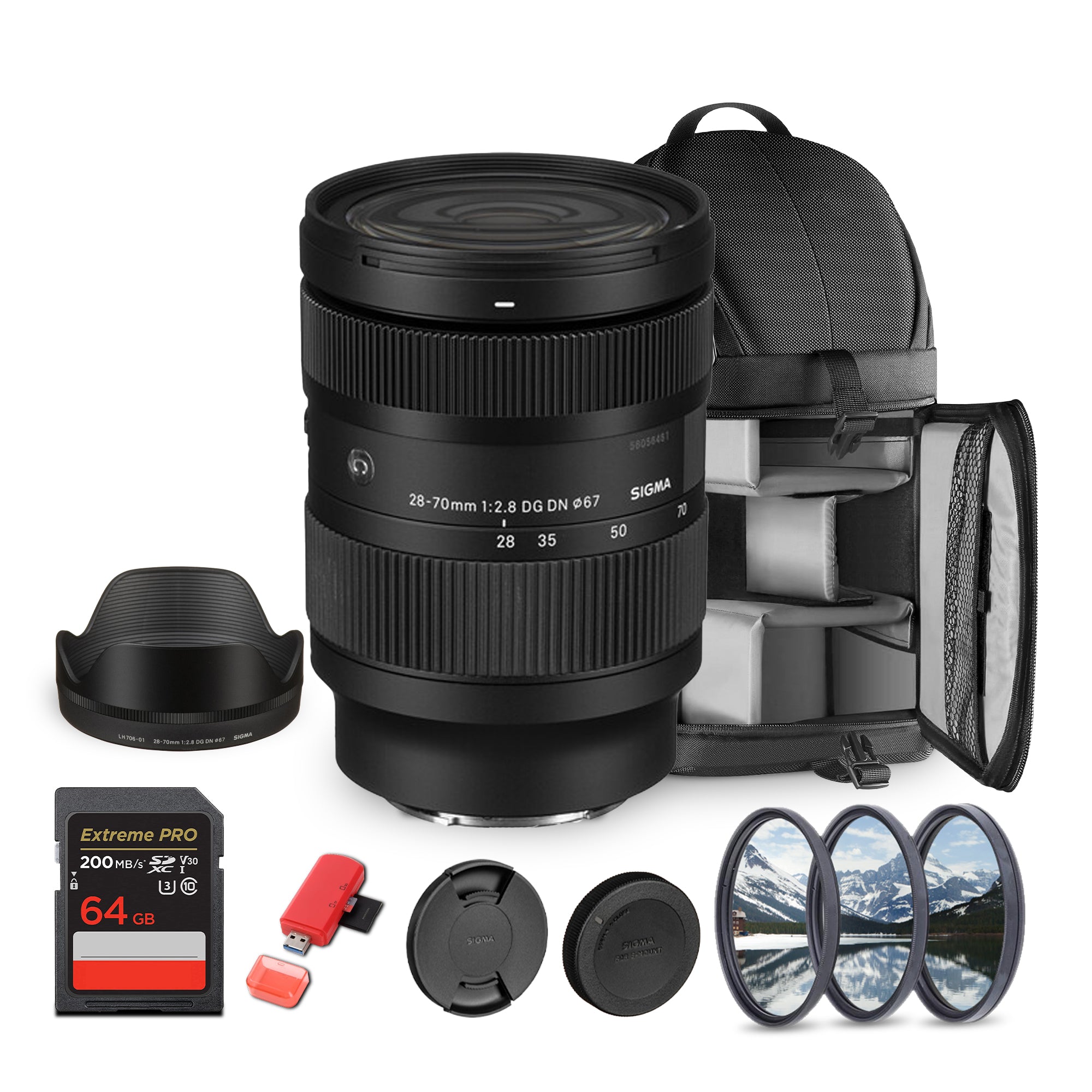 Sigma 28-70 2.8 DG DN Sony E Bundle