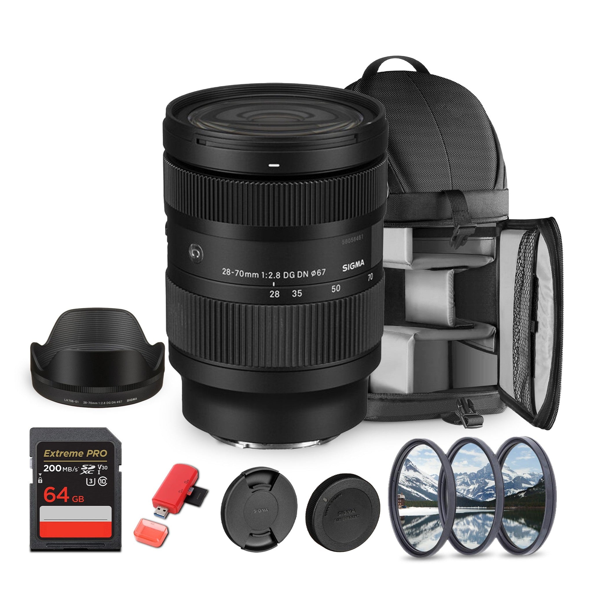 Sigma 28-70 2.8 DG DN Sony E Bundle