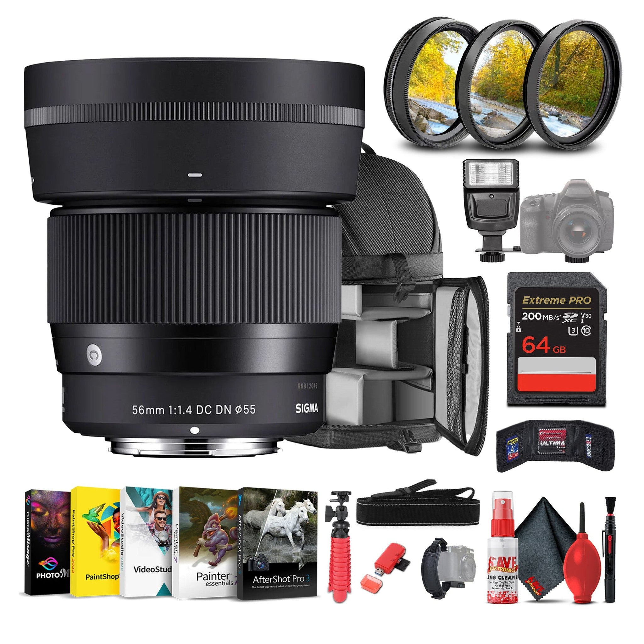 Sigma 56mm f/1.4 DC DN Contemporary Lens Canon RF Sigma