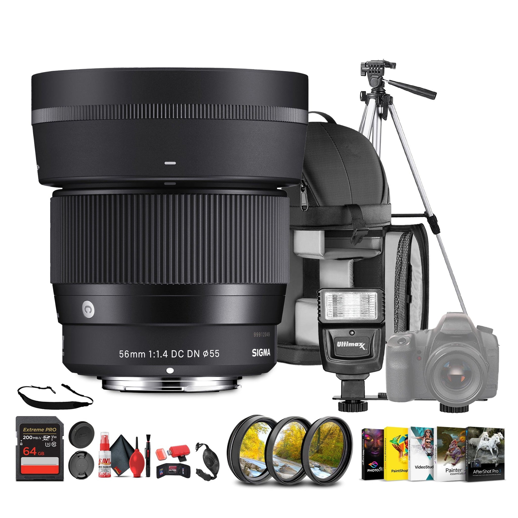 Sigma 56 1.4 DC DN Conmtemporary Sony E Bundle Sigma