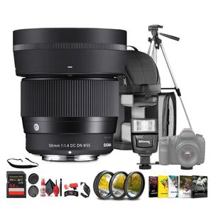 Sigma 56 1.4 DC DN Conmtemporary Sony E Bundle Sigma