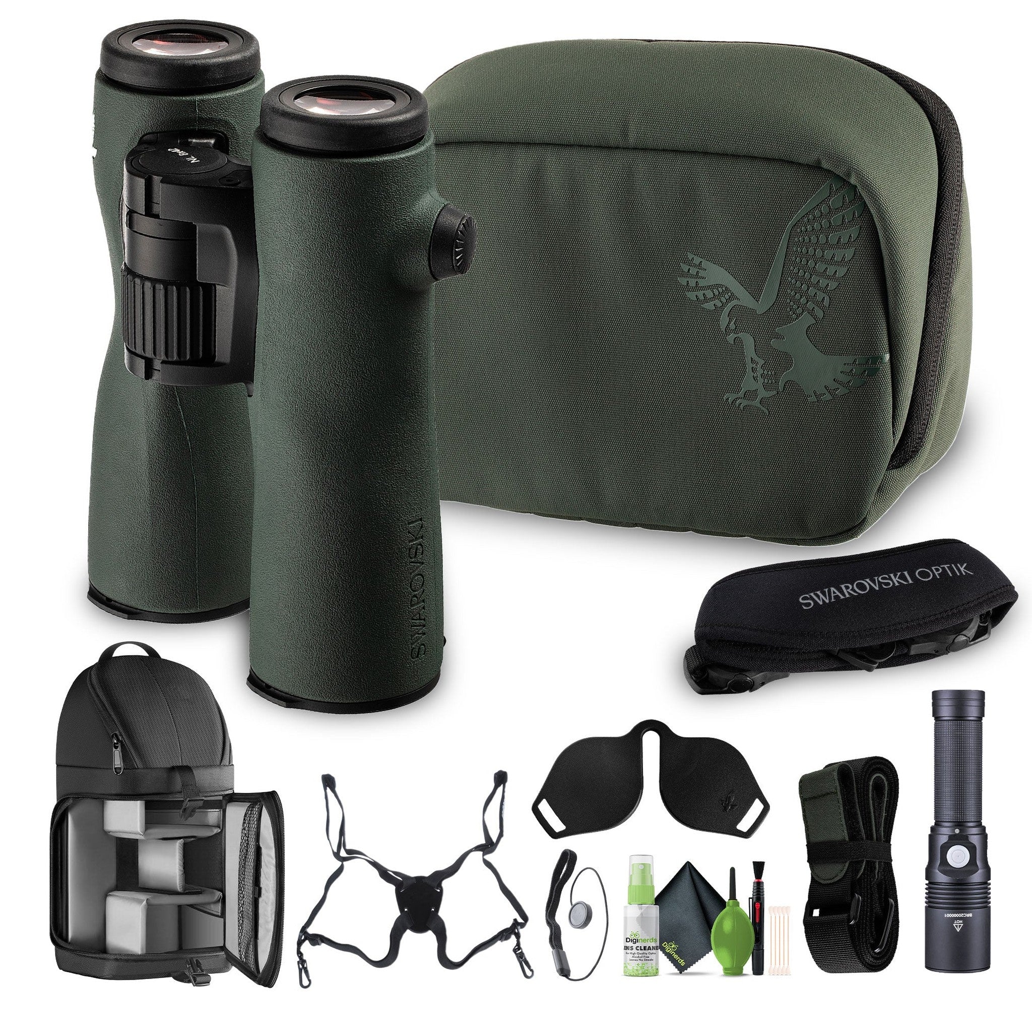 Swarovski 8x42 NL Pure Binoculars Bundle