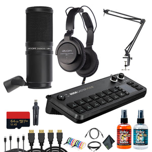 RODECaster Video All-in-One Production Console + Studio Headphones + Microphone + More