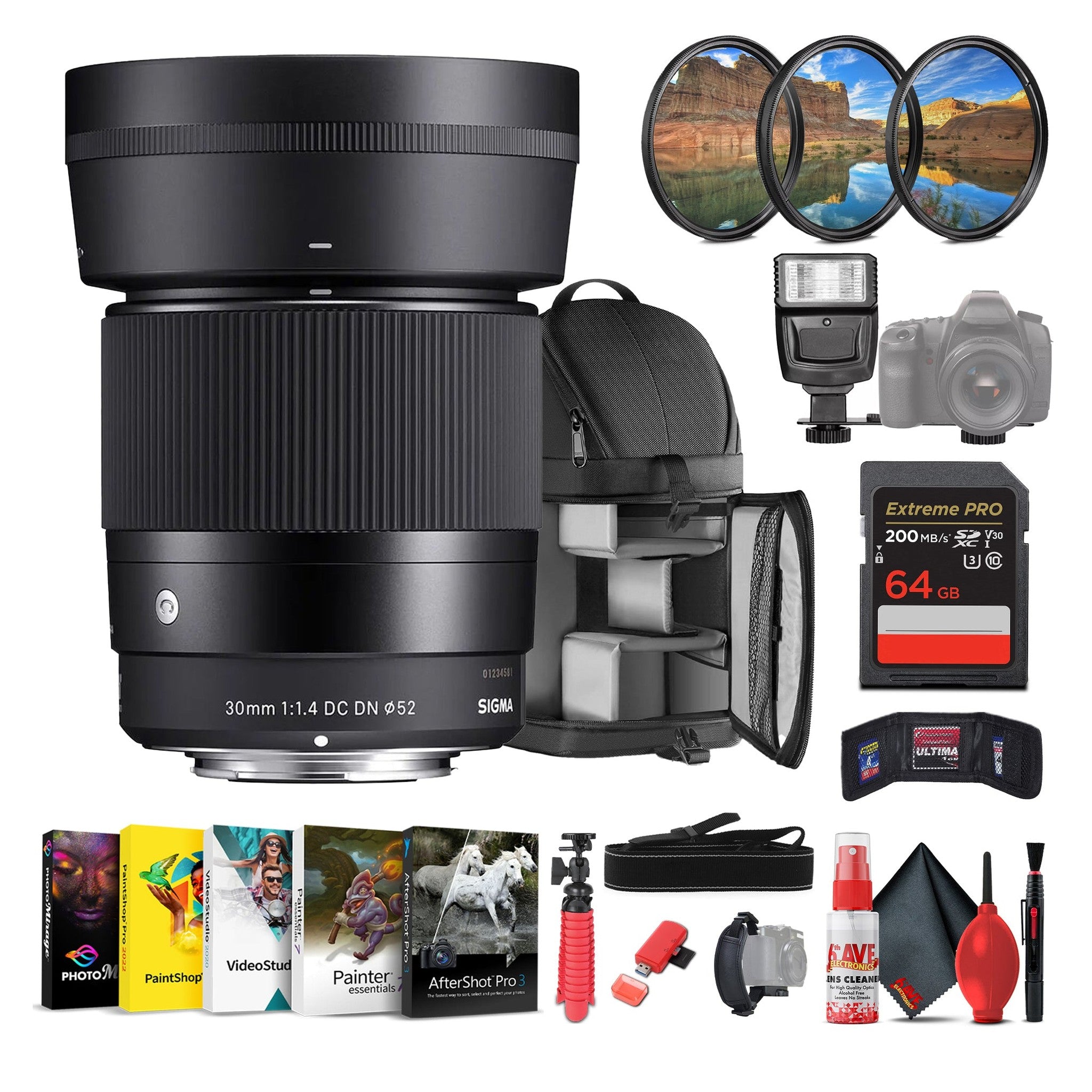 Sigma 30mm f/1.4 DC DN Contemporary Lens Canon RF Sigma